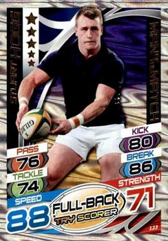 2015 Topps Rugby Attax #123 Stuart Hogg Front